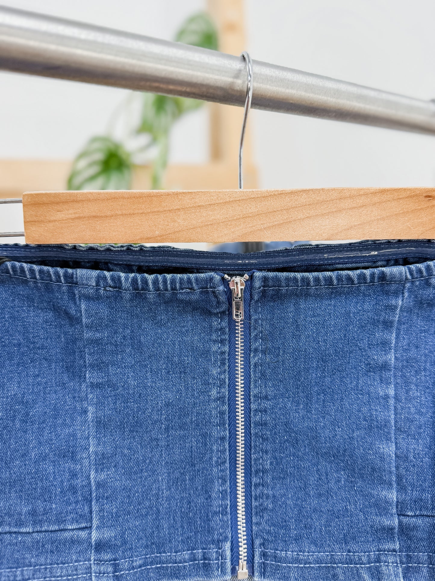 Jazmin Denim Strapless Top