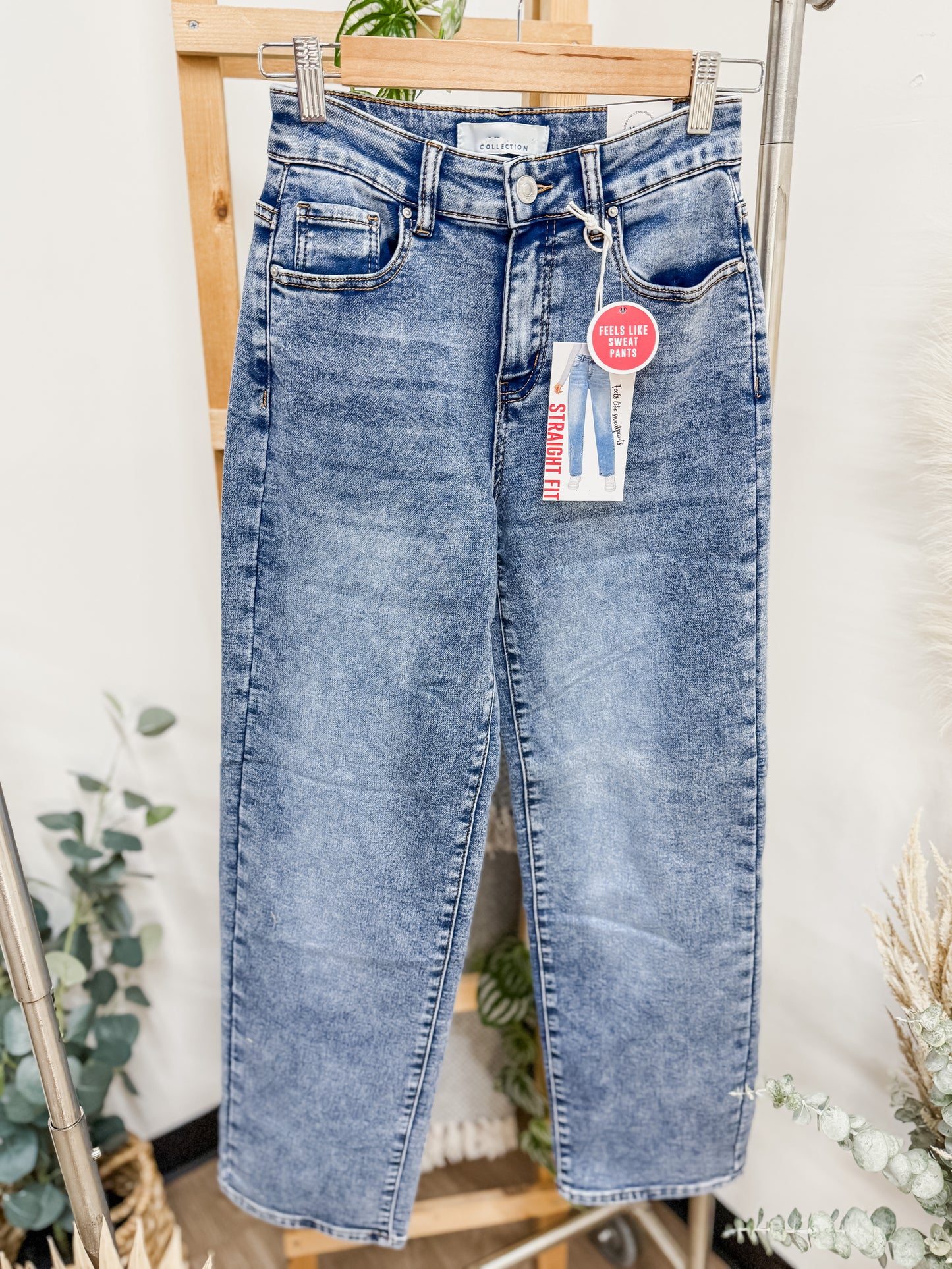 Truly Soft Stretch Straight Leg Jeans