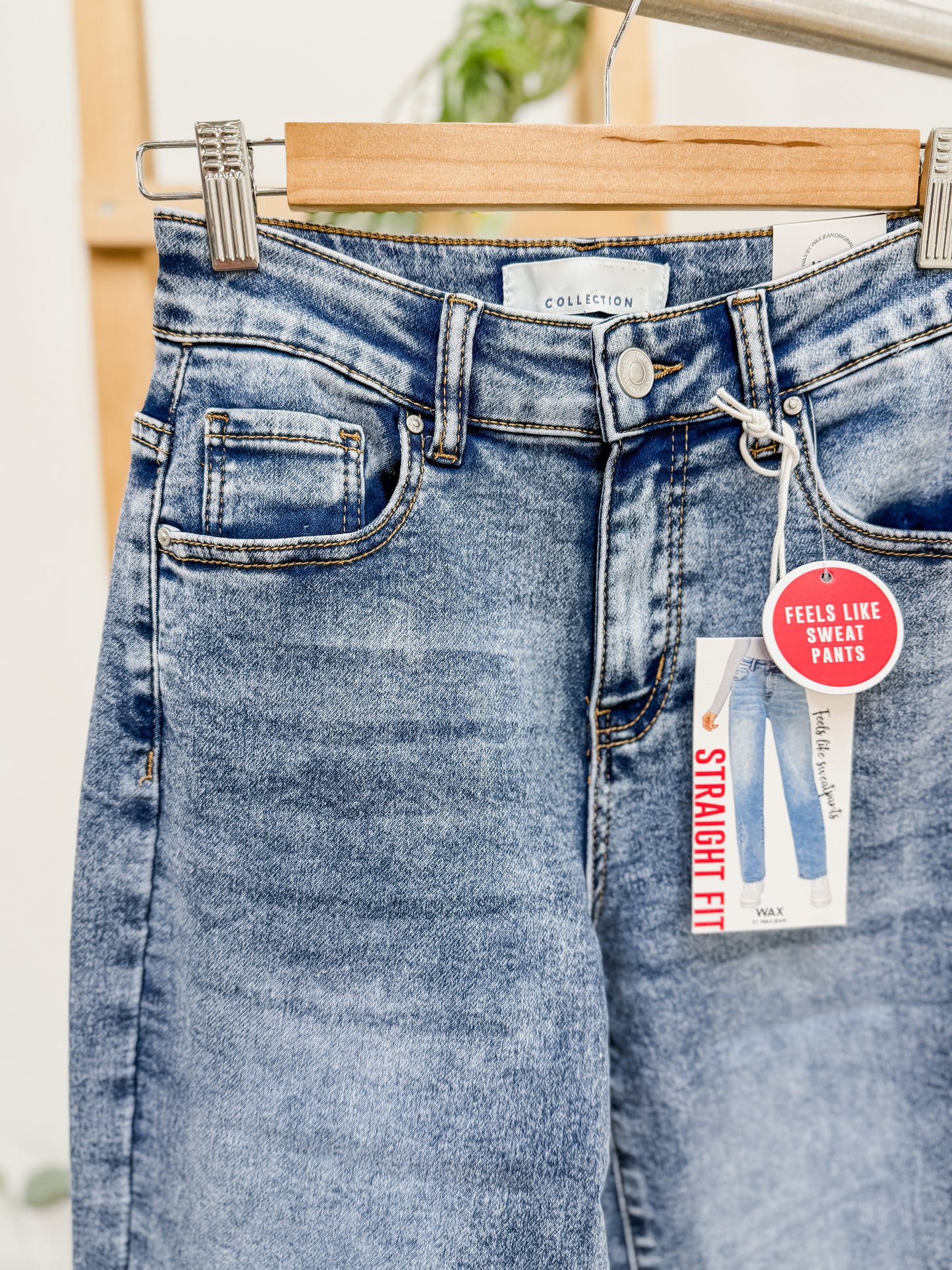 Truly Soft Stretch Straight Leg Jeans