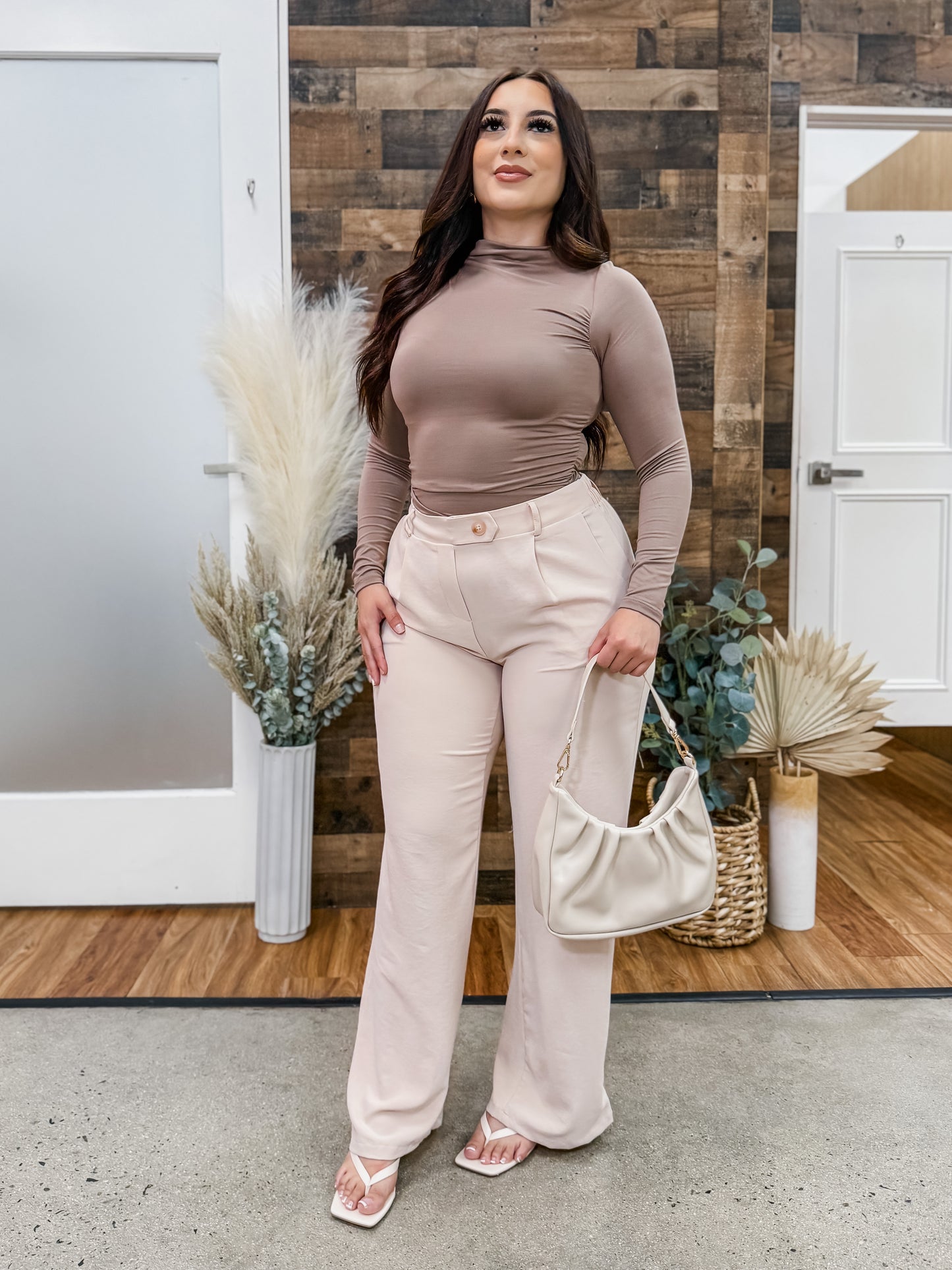 Lexi Ruched Long Sleeve Top