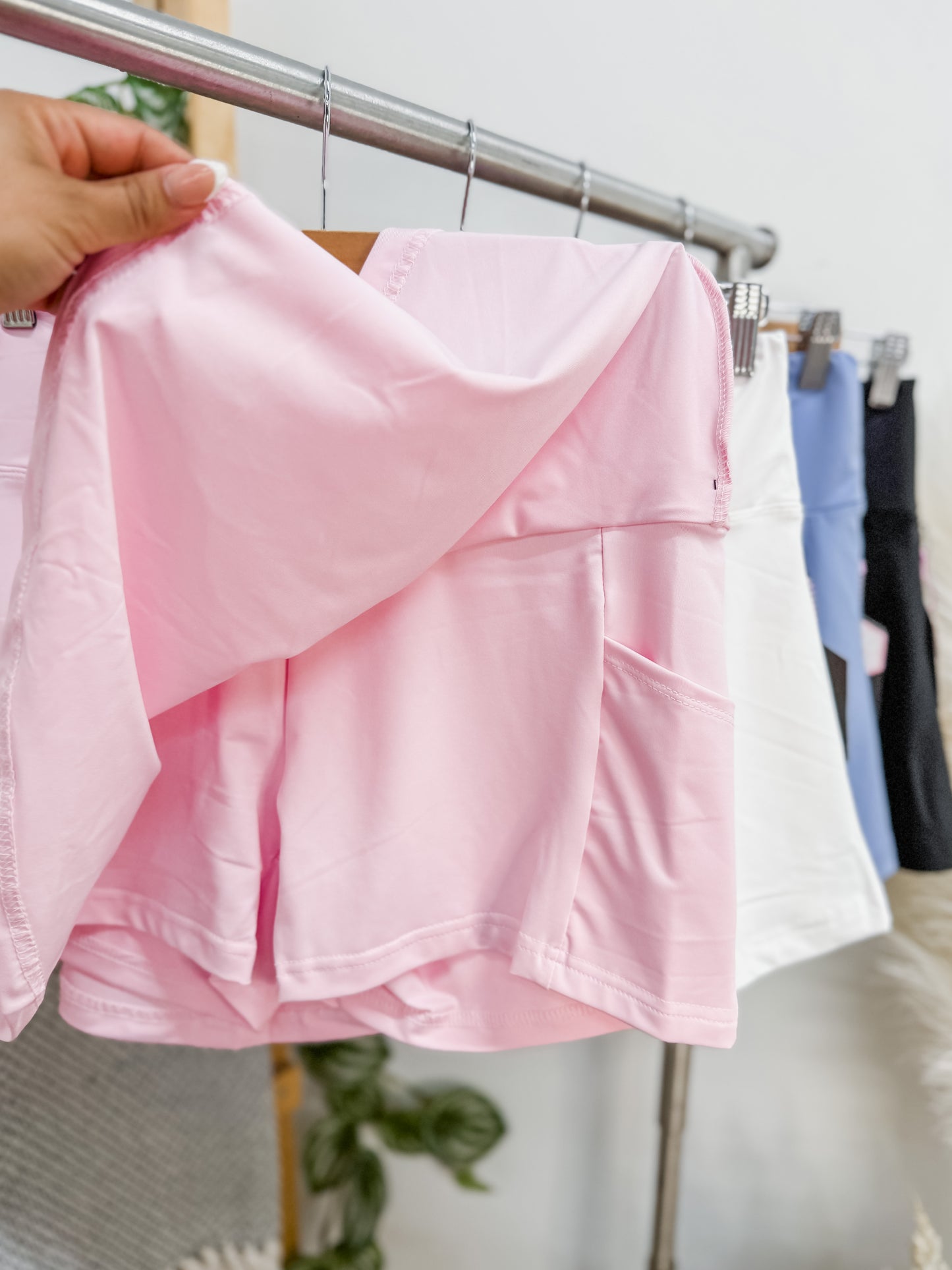 Ari Stretch Skirt with Built In Shorts