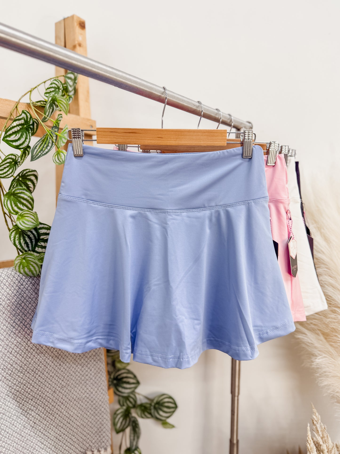 Ari Stretch Skirt with Built In Shorts