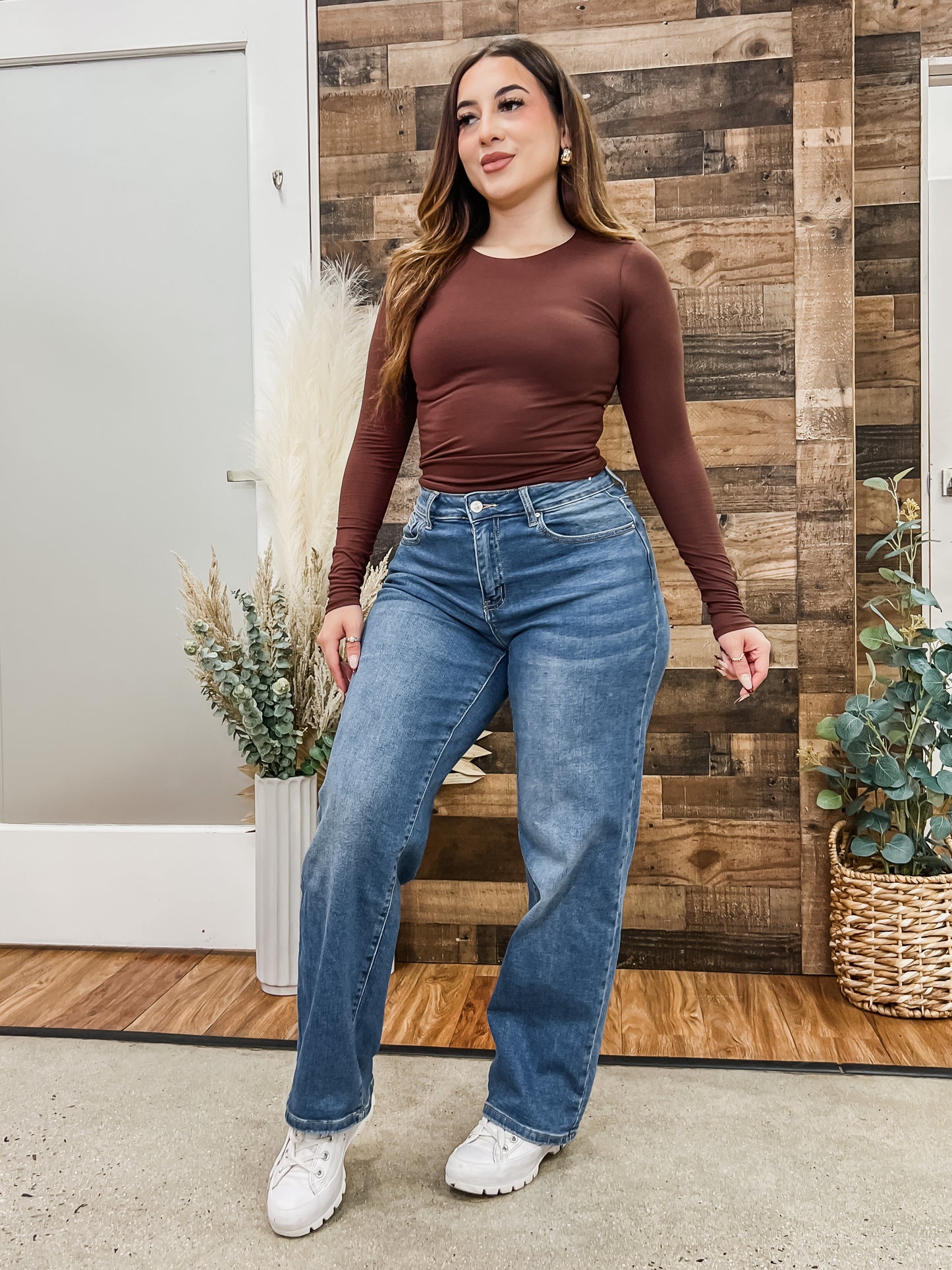 RESTOCK! Lynn Soft Double Layered Long Sleeve Top