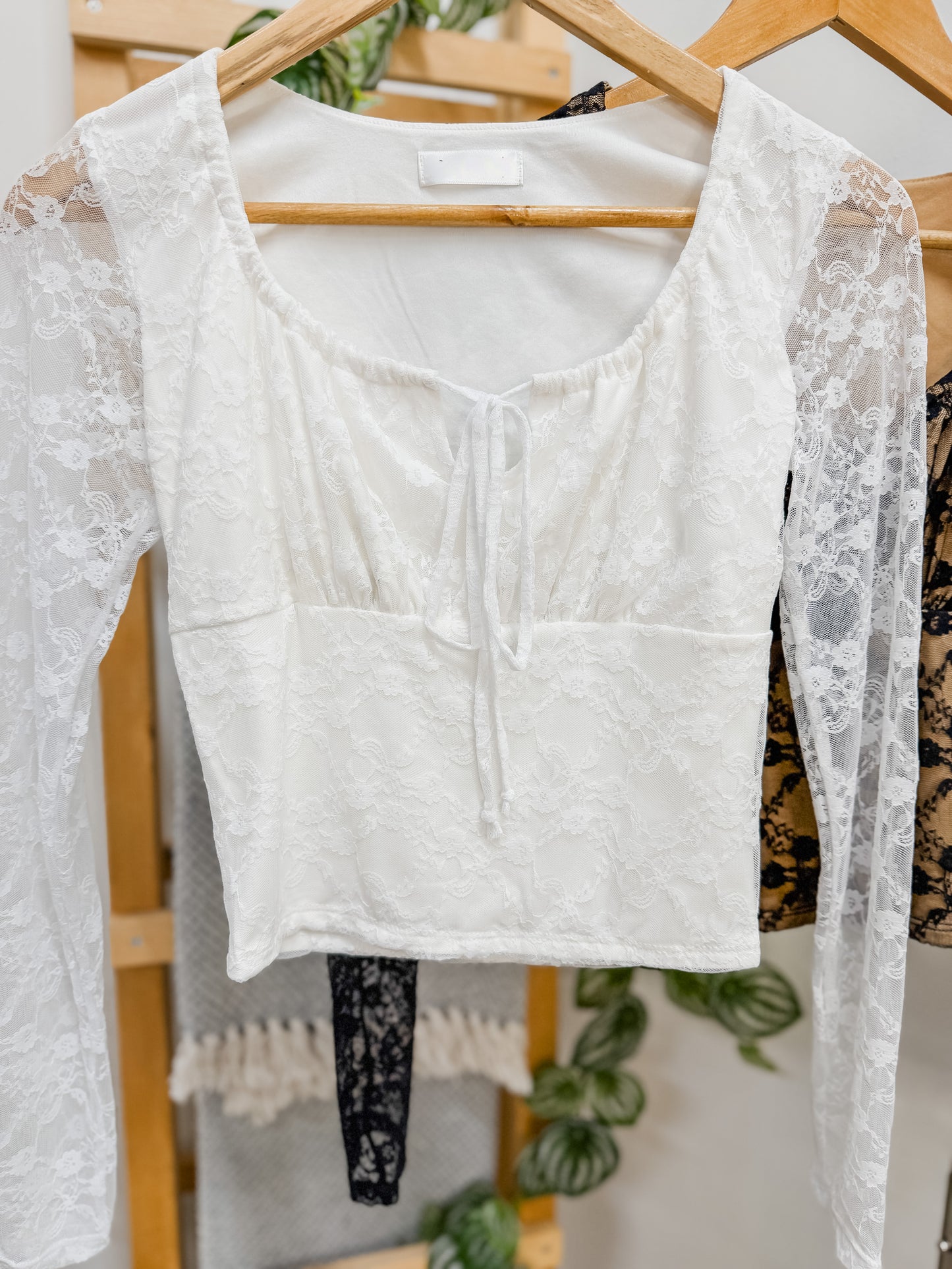 Lainey Lace Long Sleeve Top