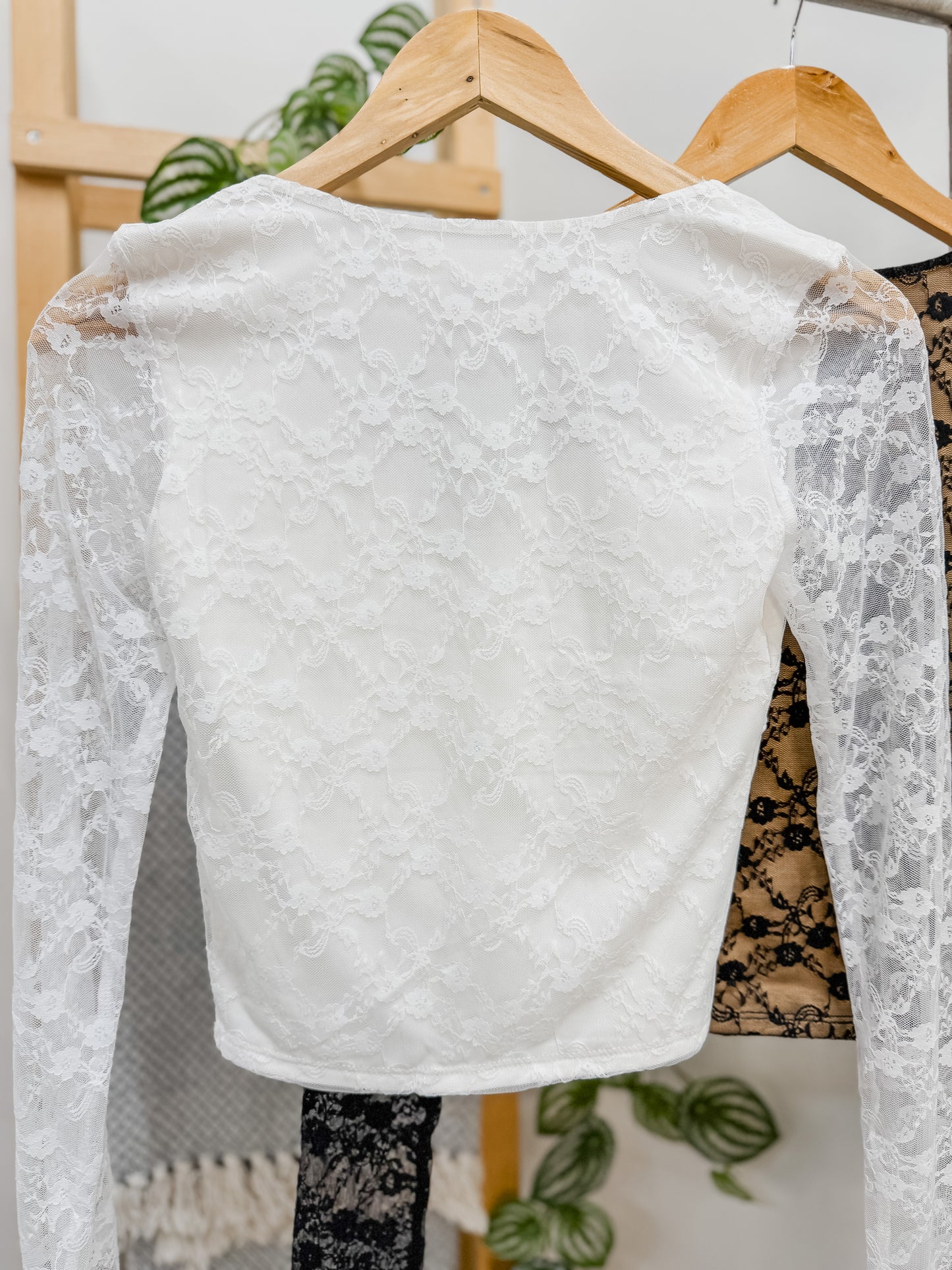 Lainey Lace Long Sleeve Top