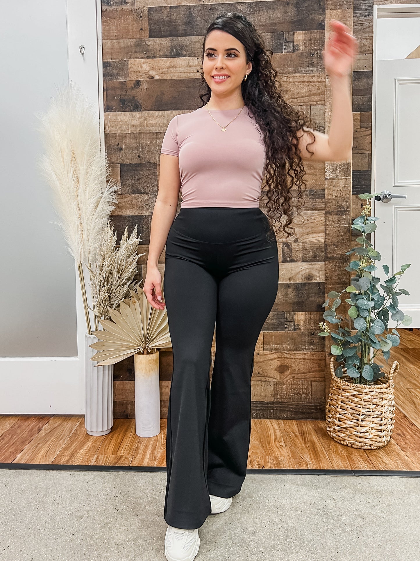 RESTOCK! Lani High Waist Stretch Flared Leggings