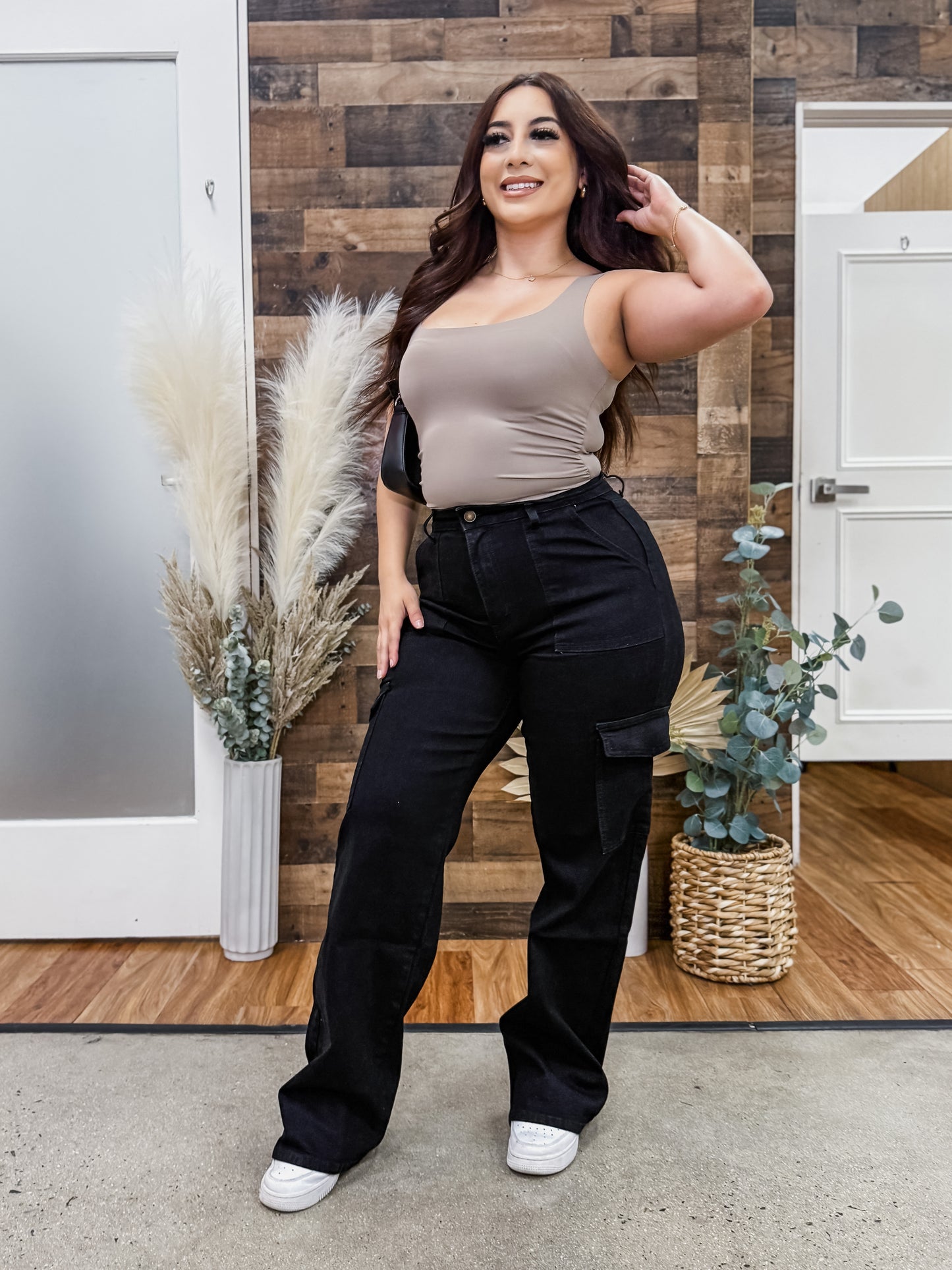 Eden Scoop Neck Laser Cut Bodysuit