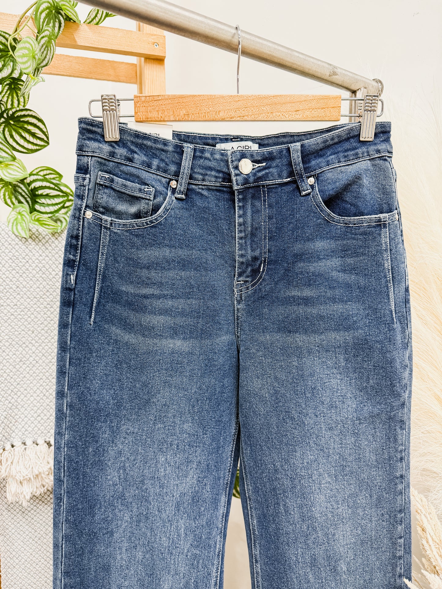 Chloe Ankle Stretch High Rise Jeans