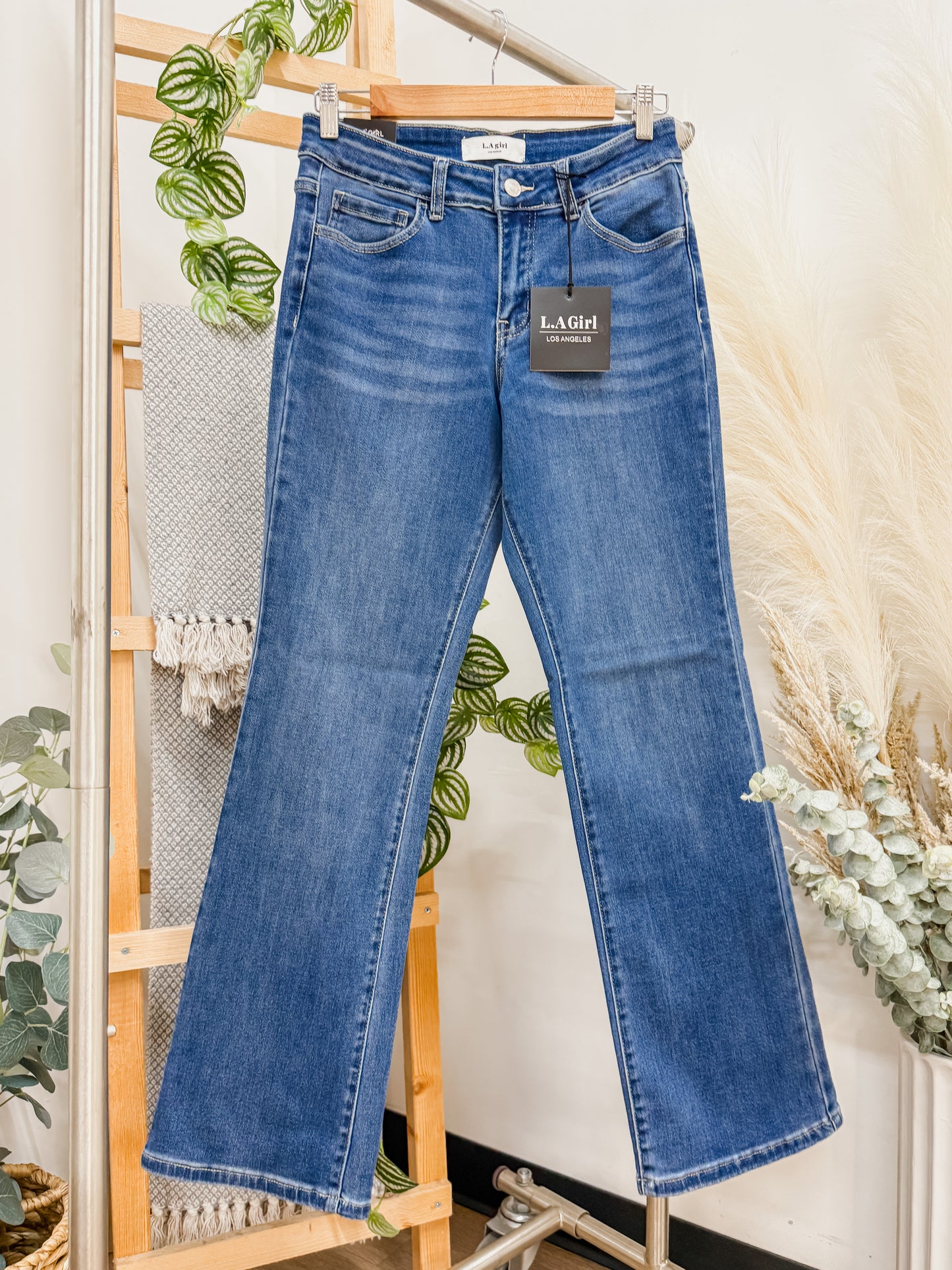Kristen Ankle Wide Leg Stretch Jeans