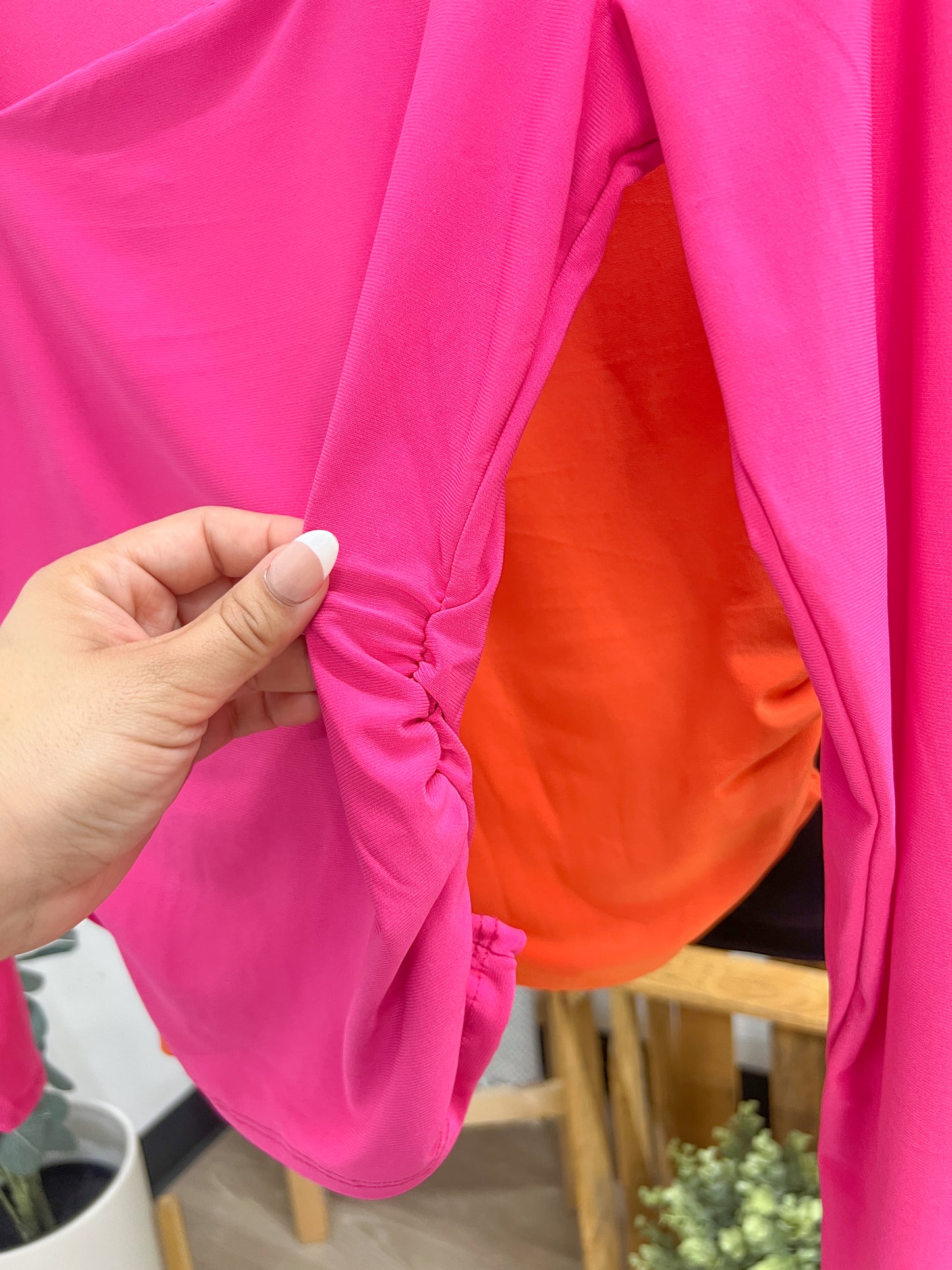 Marie Double Layered Long Sleeve Top