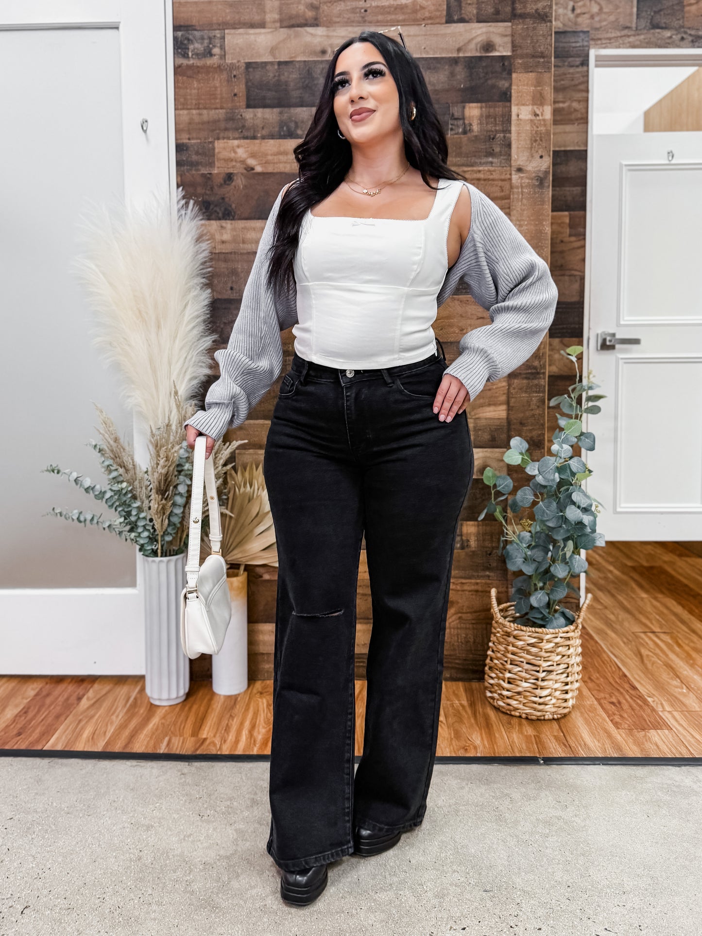 Jennifer Dainty Bow Top