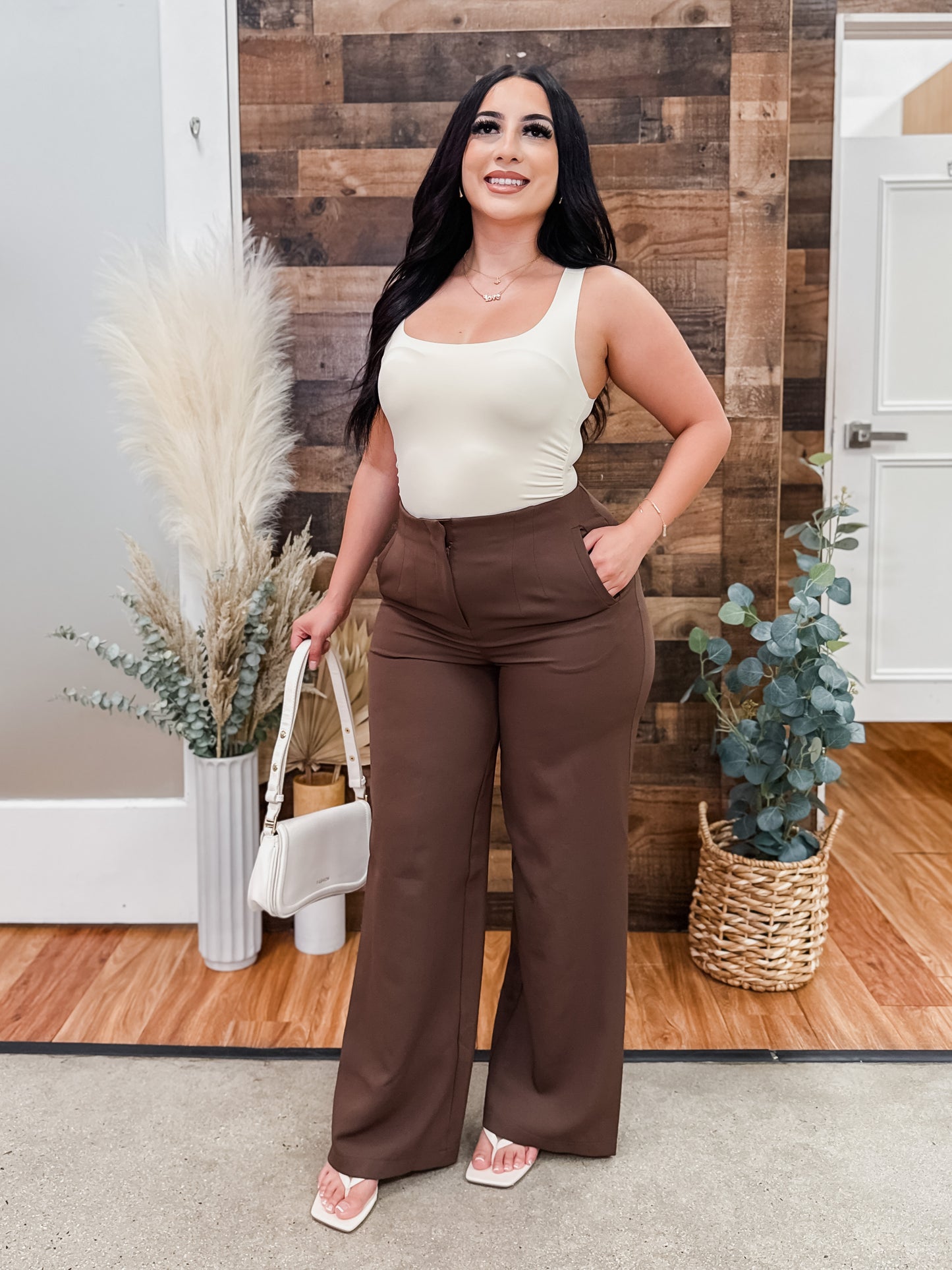 Eden Scoop Neck Laser Cut Bodysuit