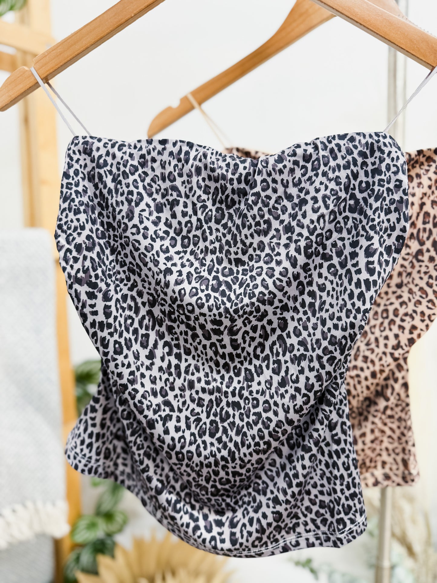 Natasha Leopard Tube Top