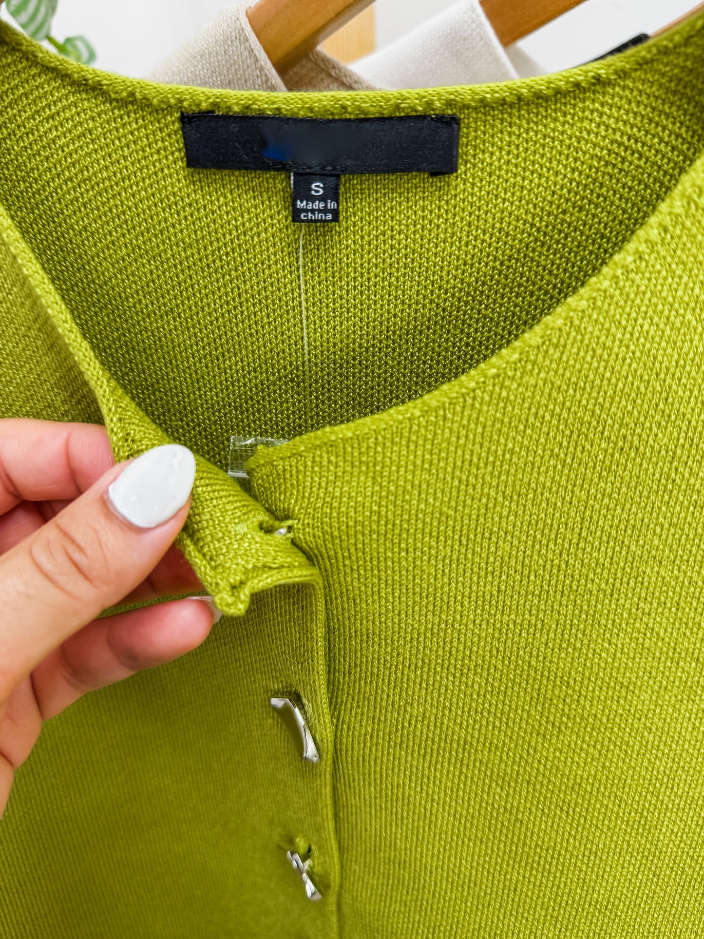 RESTOCK! Ava Button Knit Vest Top