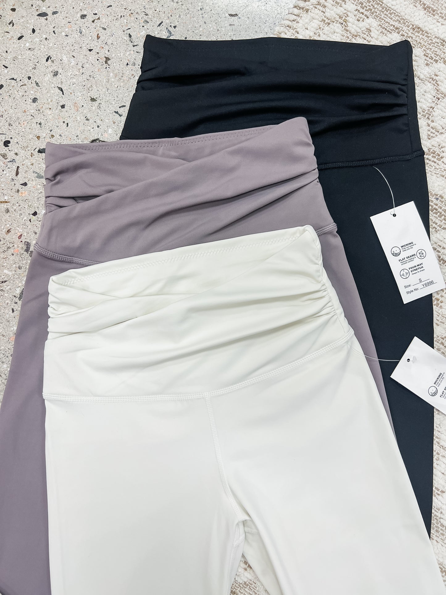 Hayden Crossover Waist Slimming Leggings