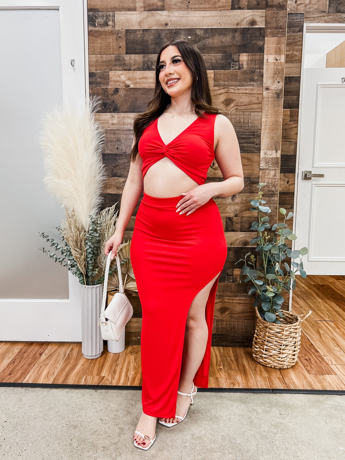 Eliana Two Piece Skirt Set