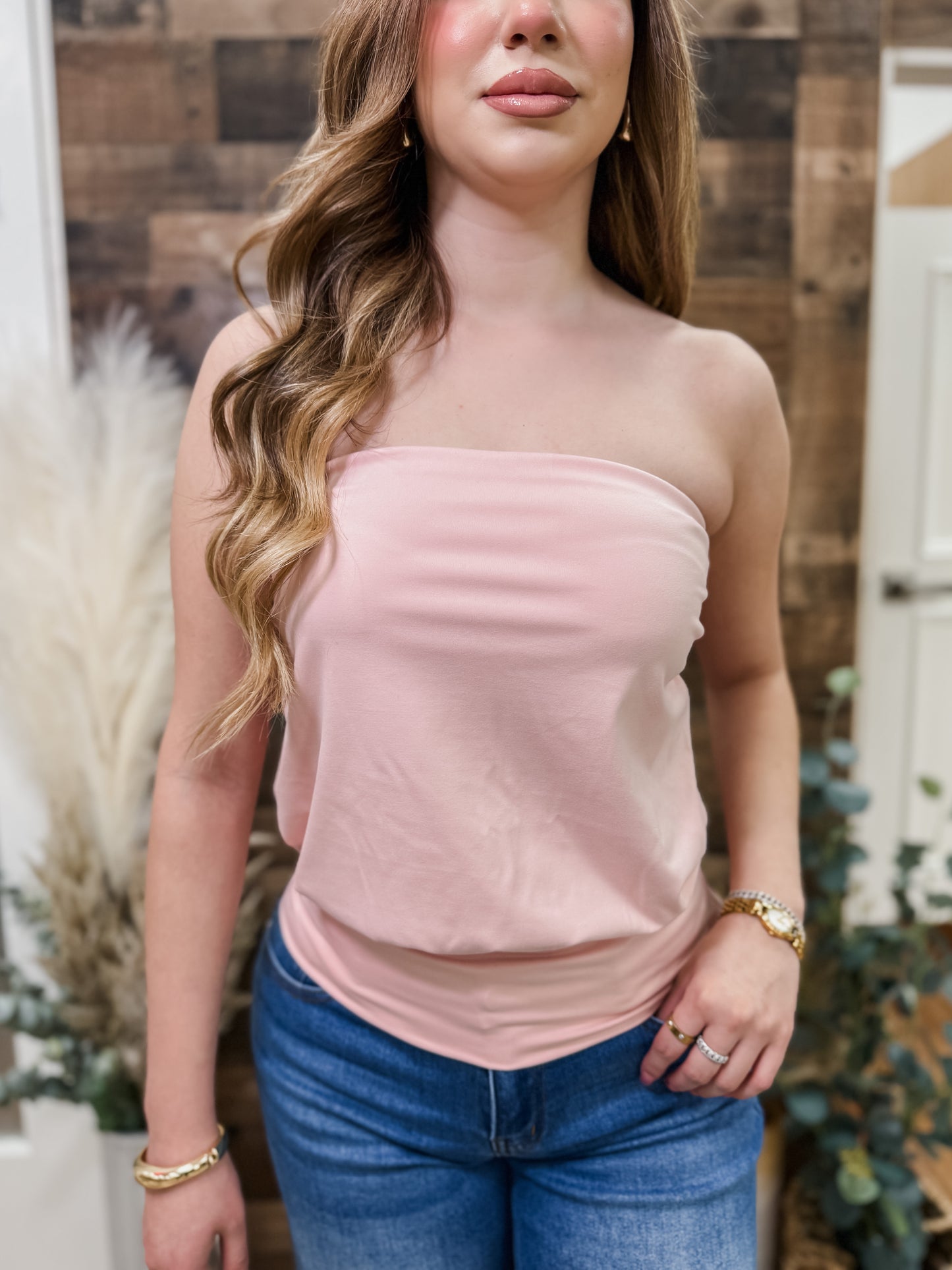 Emma Strapless Loose Fit Top