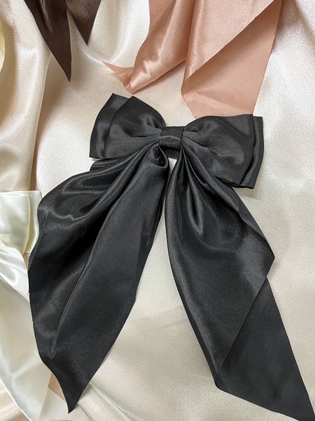 Allison Ribbon Bow Clip