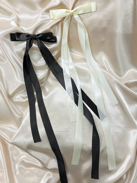 Delia Ribbon Bow Clip