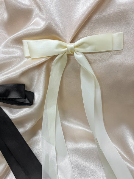 Delia Ribbon Bow Clip