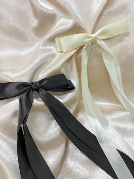 Delia Ribbon Bow Clip