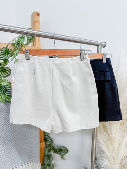 Rachelle Flap Pocket Mini Skirt