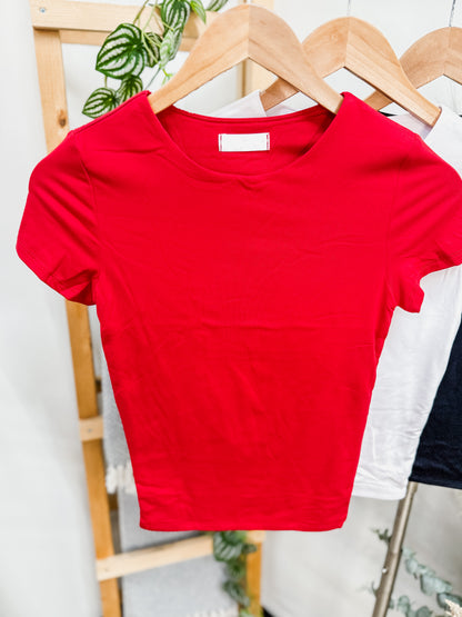 RESTOCK! Mona Double Layered Soft Fitted Tee