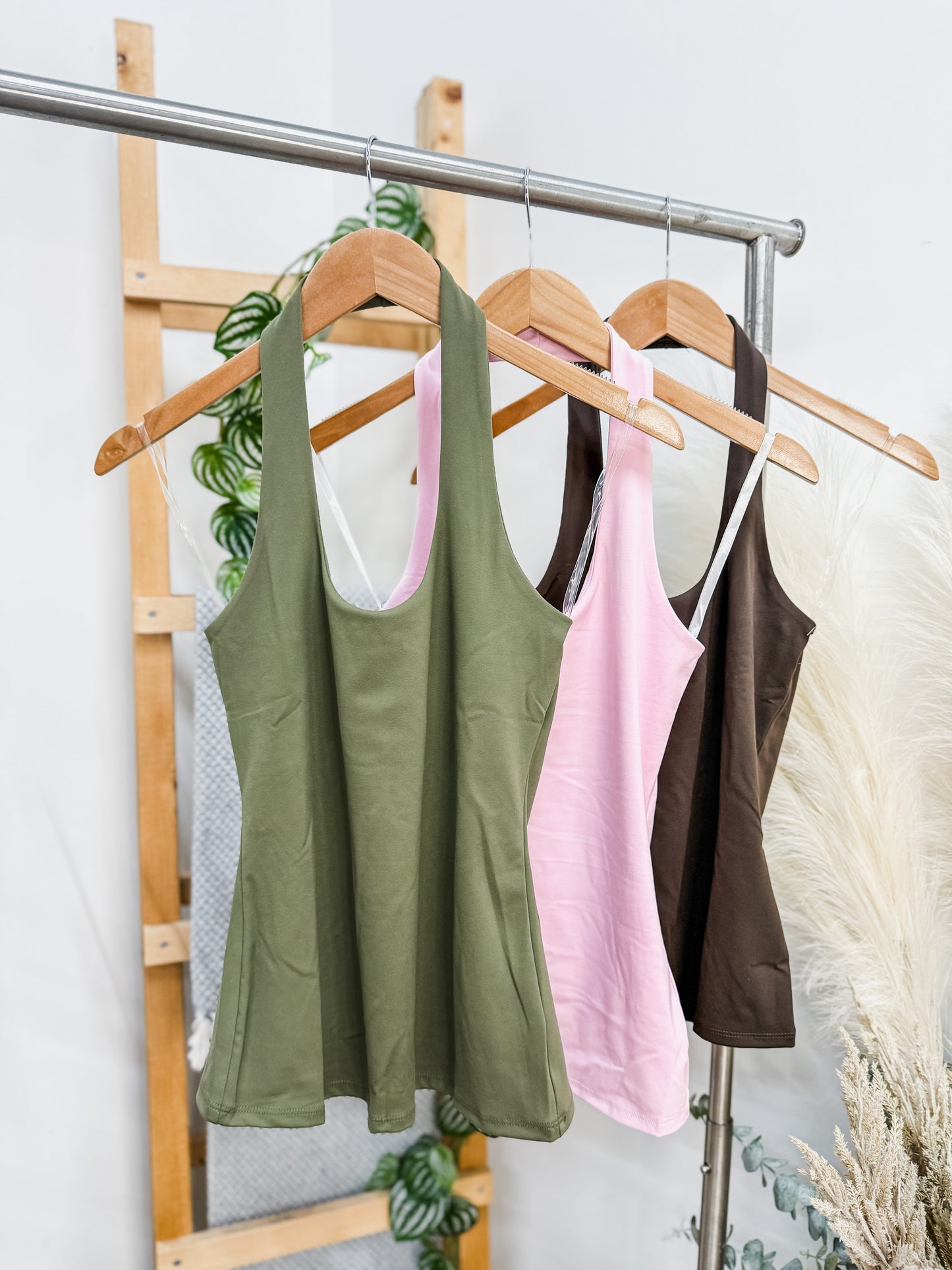 RESTOCK! Leslie Halter Scoop Neck Top