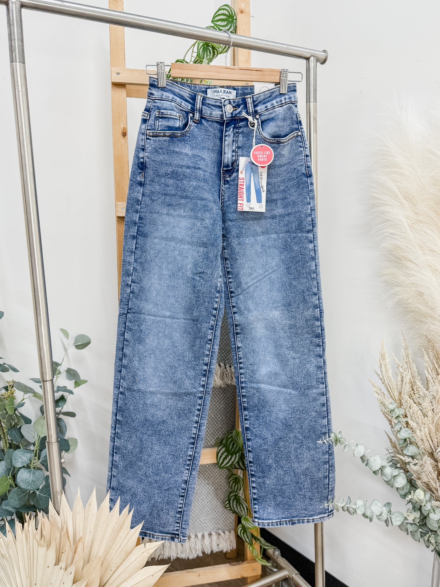 Truly Soft Stretch Straight Leg Jeans
