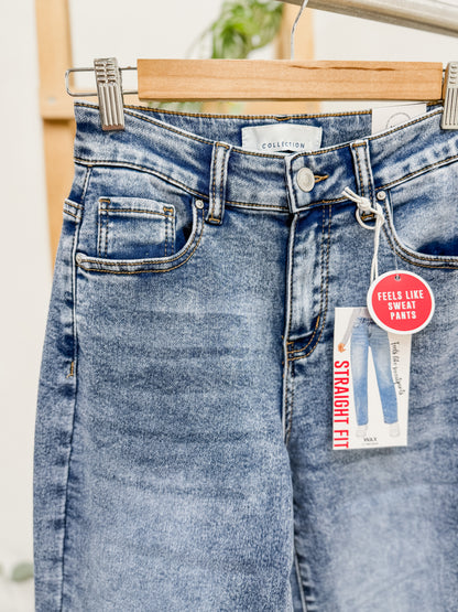 Truly Soft Stretch Straight Leg Jeans