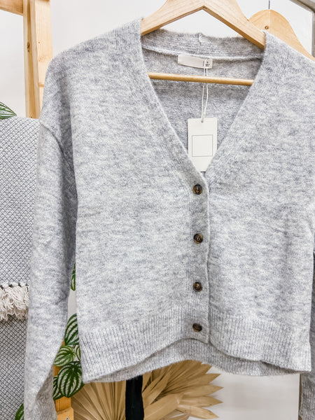 Lucia Soft Button Front Sweater