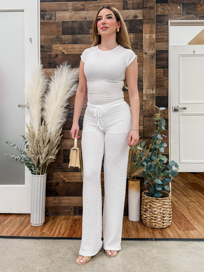 Isla Crinkle Stretch 2 Piece Set