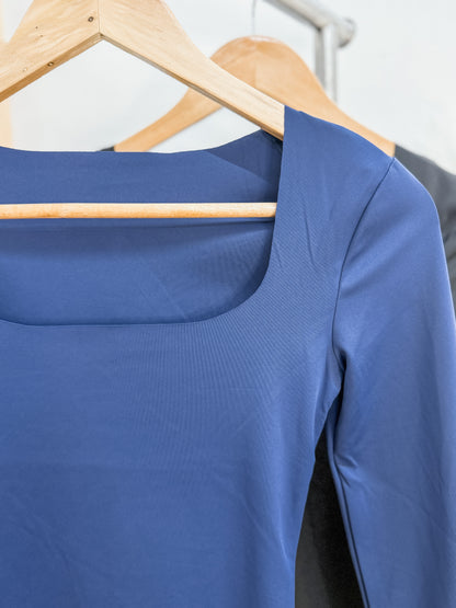 Avery Long Sleeve Laser Cut Body Suit