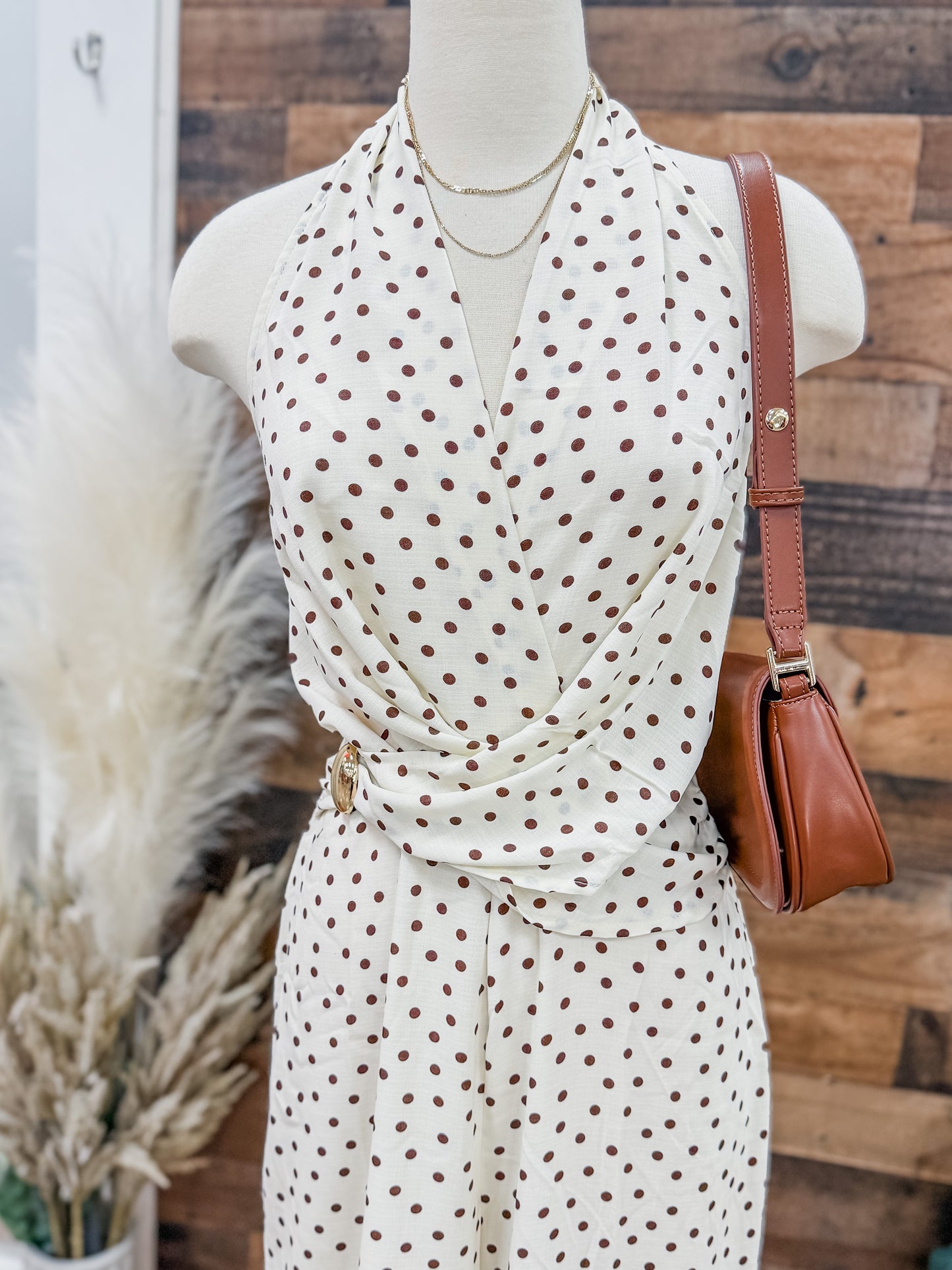 Delilah Polka Dot Jumpsuit