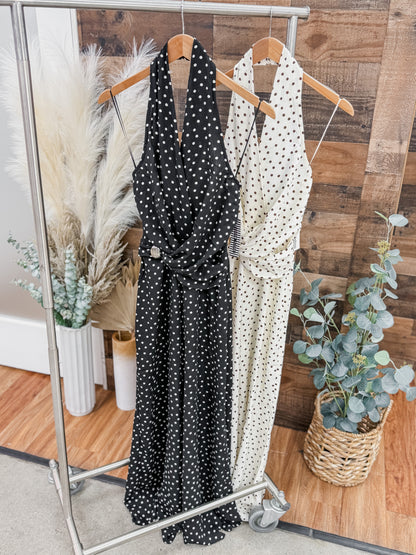 Delilah Polka Dot Jumpsuit