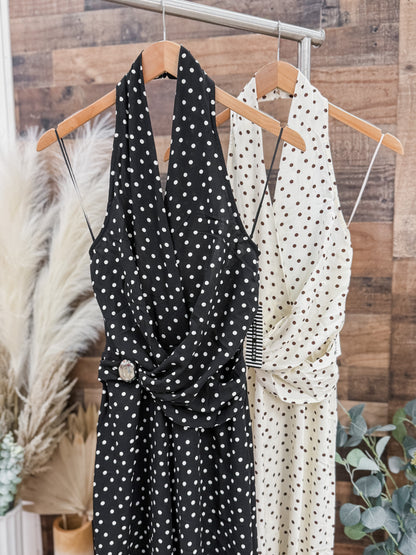 Delilah Polka Dot Jumpsuit