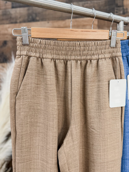 Leila Linen Loose Fit Pants