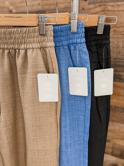 Leila Linen Loose Fit Pants