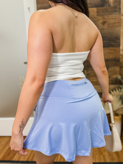 Ari Stretch Skirt with Built In Shorts