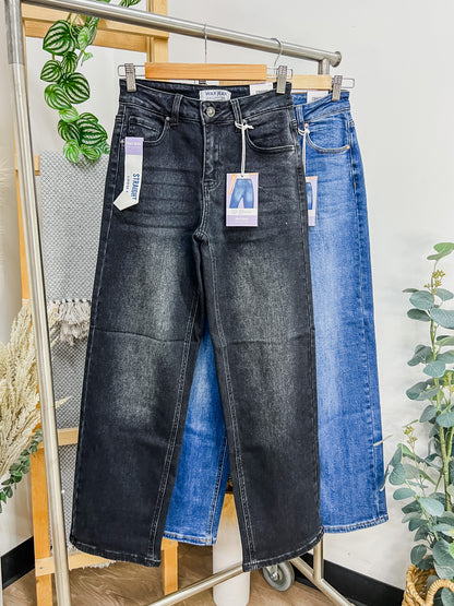 RESTOCK! Mariah High Waist Loose Straight Jeans
