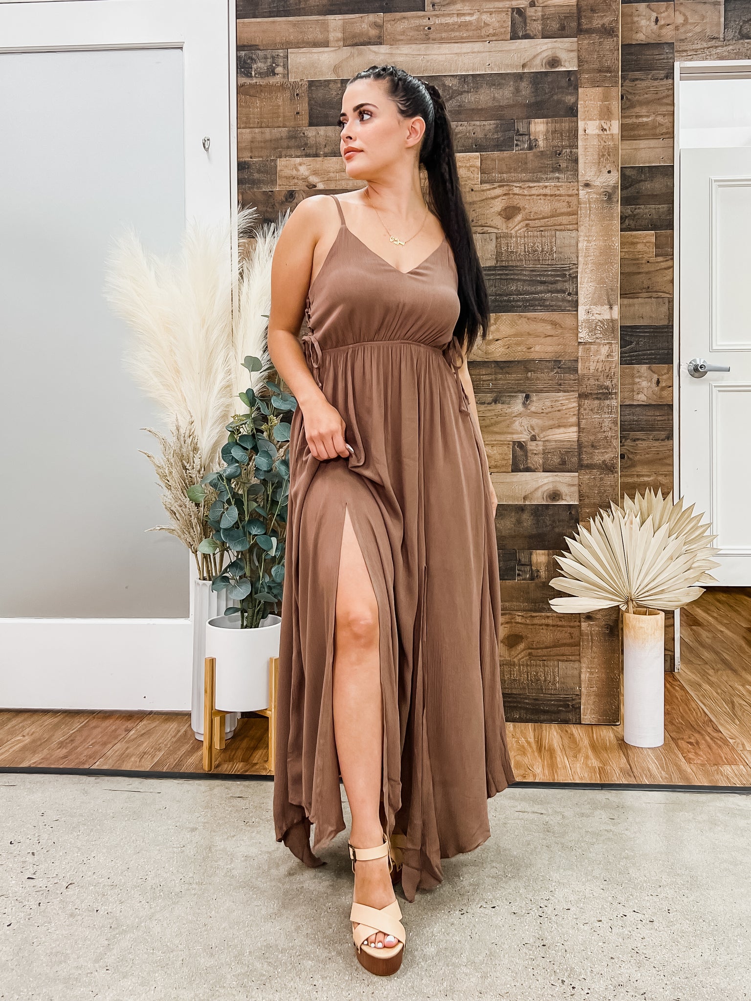 Mariah Maxi Slits Dress