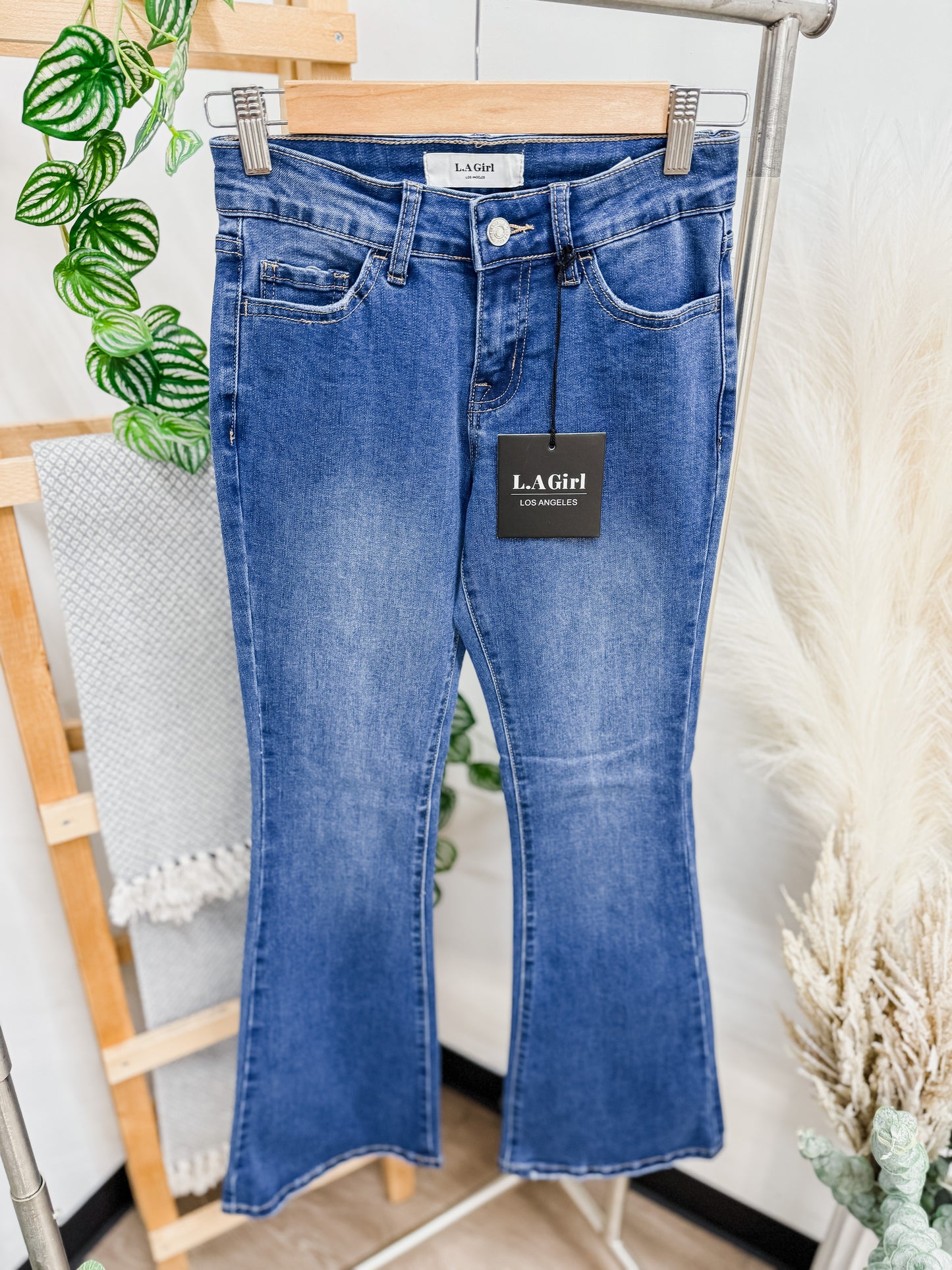 Ashelyn Bootcut Mid Rise Jeans