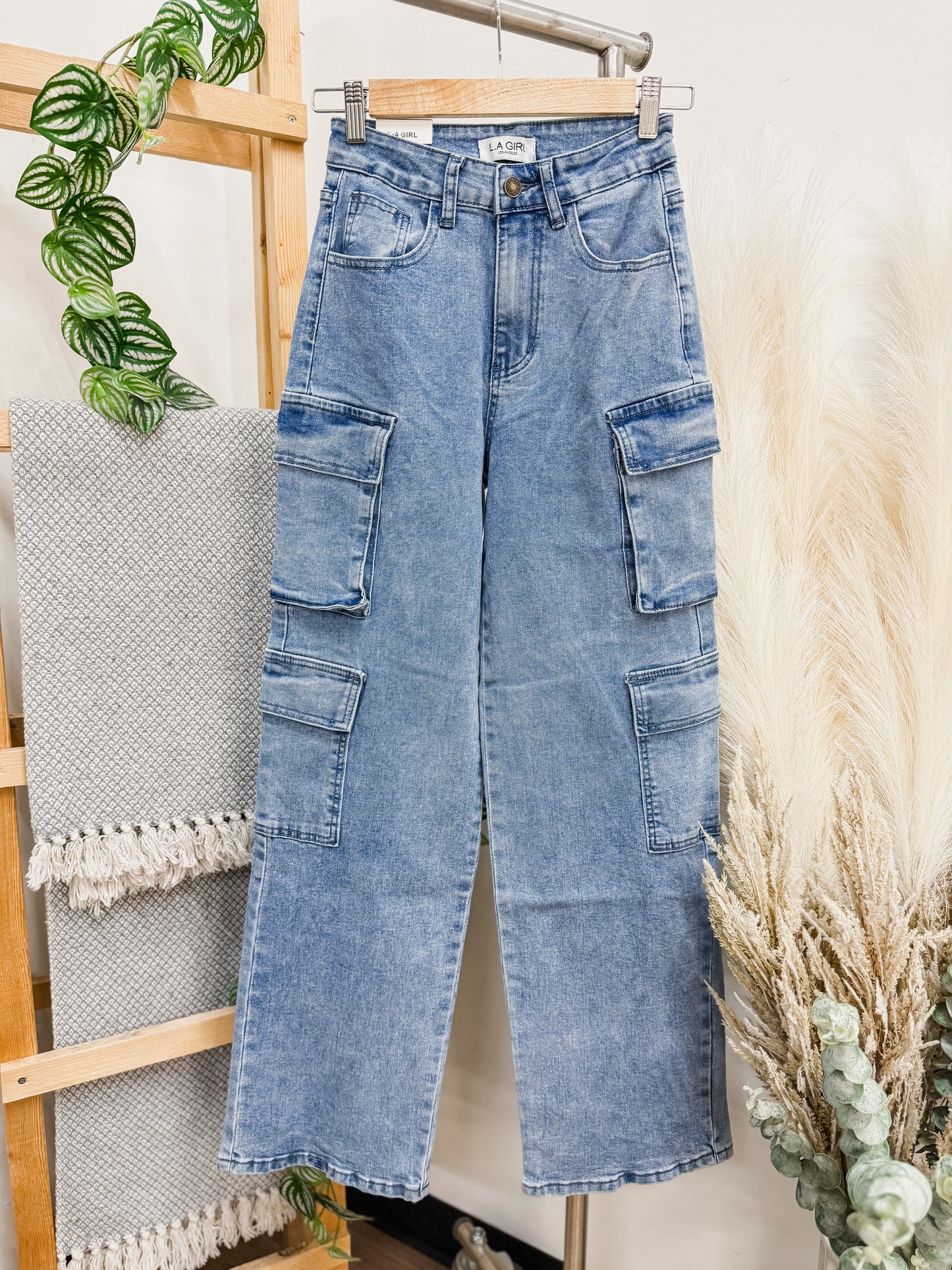 Noelle Cargo Baggy Jeans