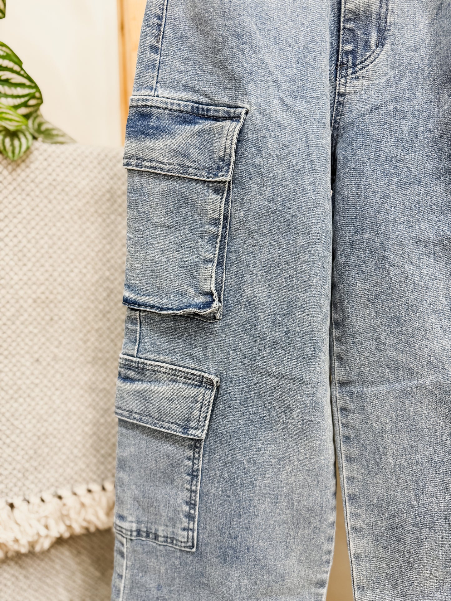 Noelle Cargo Baggy Jeans