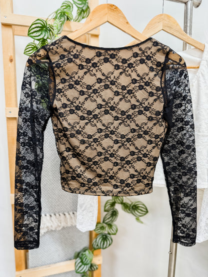 Lainey Lace Long Sleeve Top
