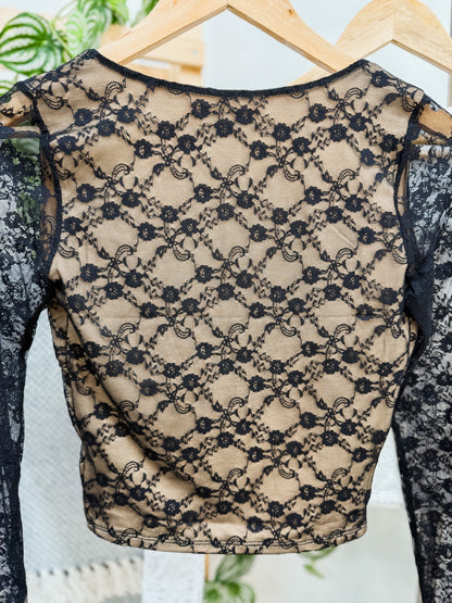 Lainey Lace Long Sleeve Top
