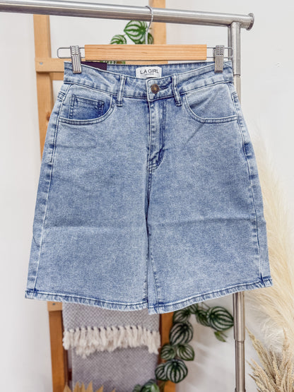 Nelly High Waisted Stretch Shorts