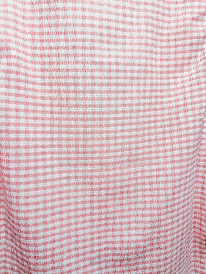 Kylie Gingham Bow Tie Top