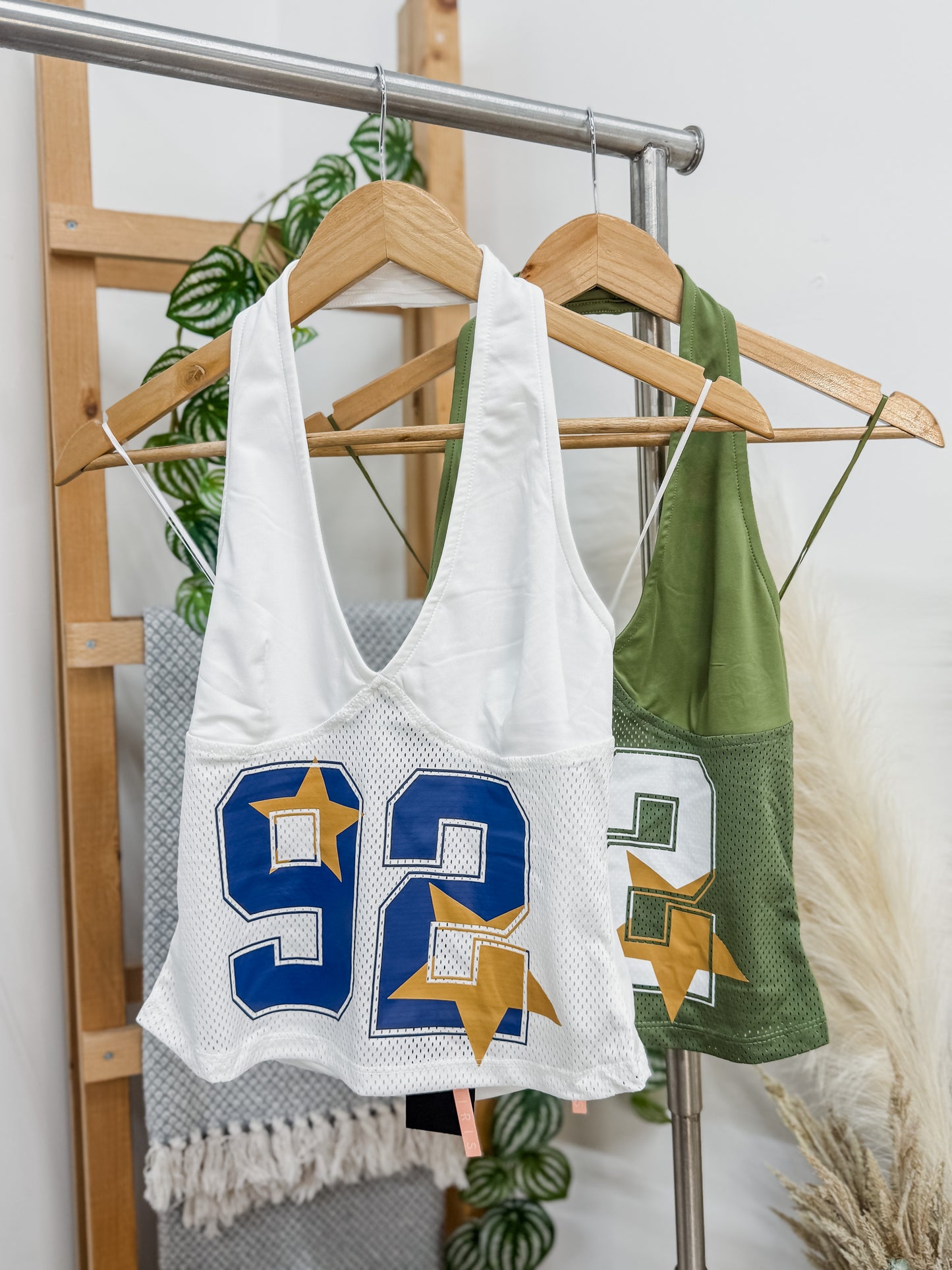 Sporty '92 Jersey Halter Top