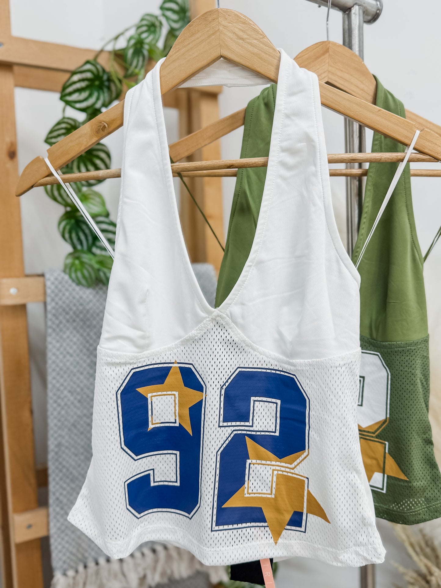 Sporty '92 Jersey Halter Top